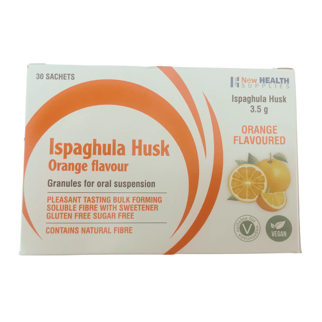 Picture of Ispaghula Husk Orange Flavour Drink 30 Sachets 