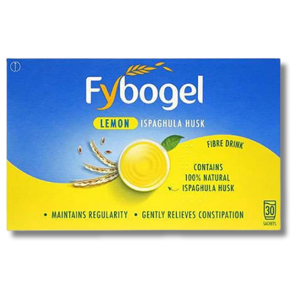 Picture of Fybogel Lemon Flavoured Laxative 30 Sachets