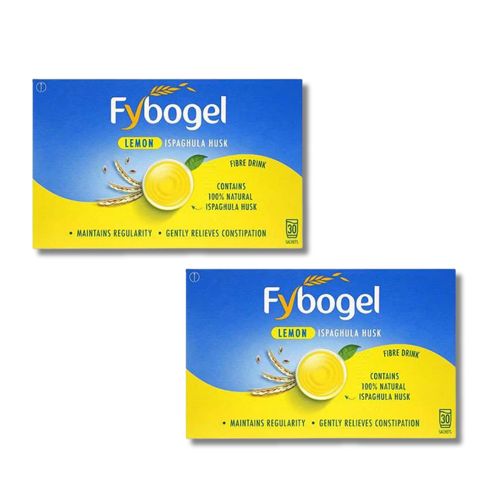 Picture of Fybogel Lemon Flavoured Laxative 60 Sachets