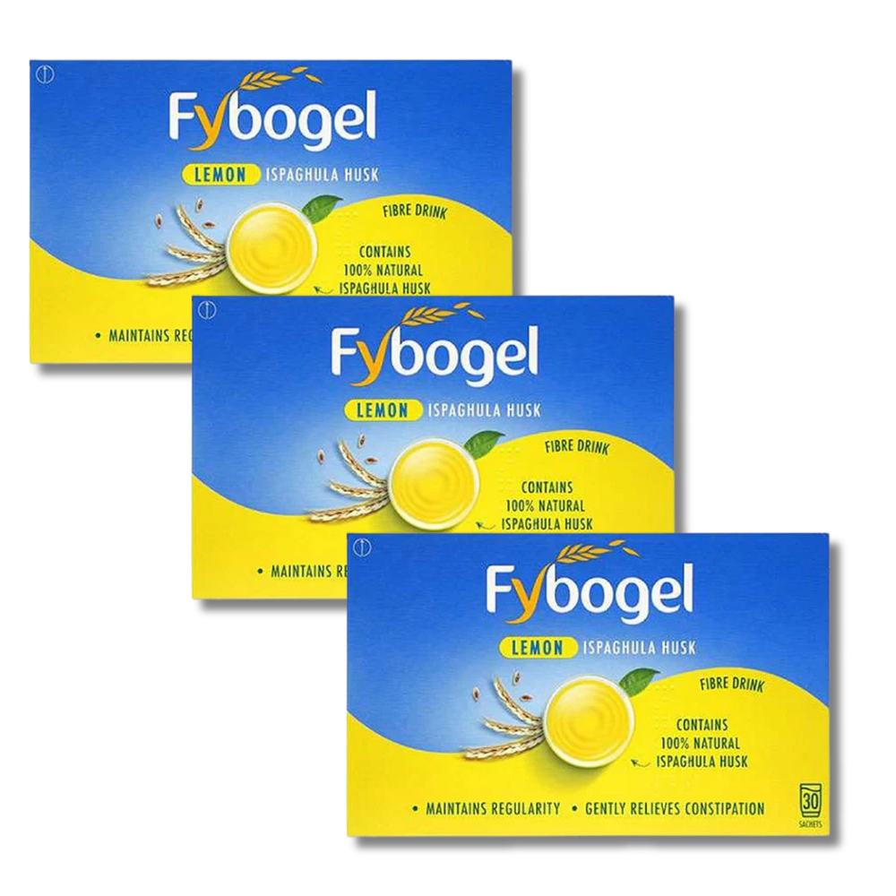 Picture of Fybogel Lemon Flavoured Laxative 90 Sachets